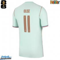Frankrike Michael Olise #11 Bortedrakt EM 2024 Kortermet